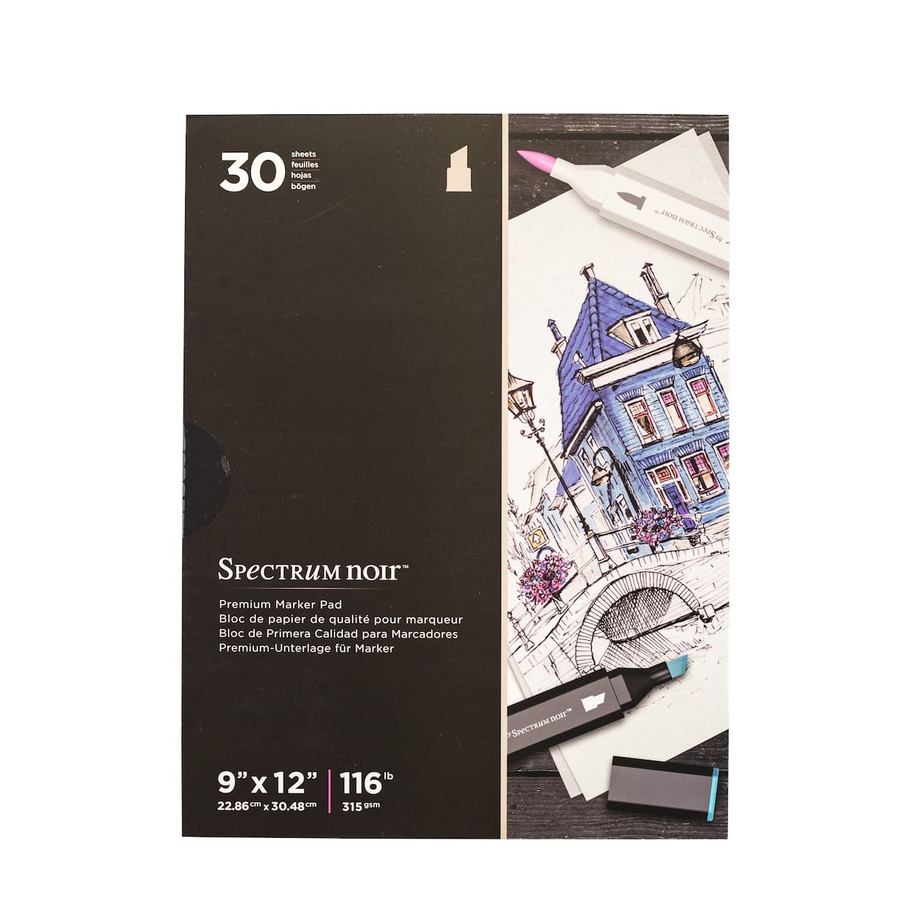 Spectrum Noir™ 9 x 12 Premium Alcohol Marker 30 Sheet Paper Pad